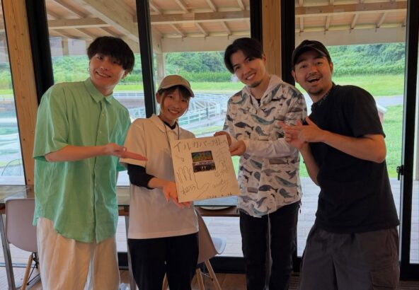 人気YouTuberチャンネル「ひみつ基地」の皆さんが壱岐イルカパーク＆リゾートに遊びに来てくださいました🐬✨